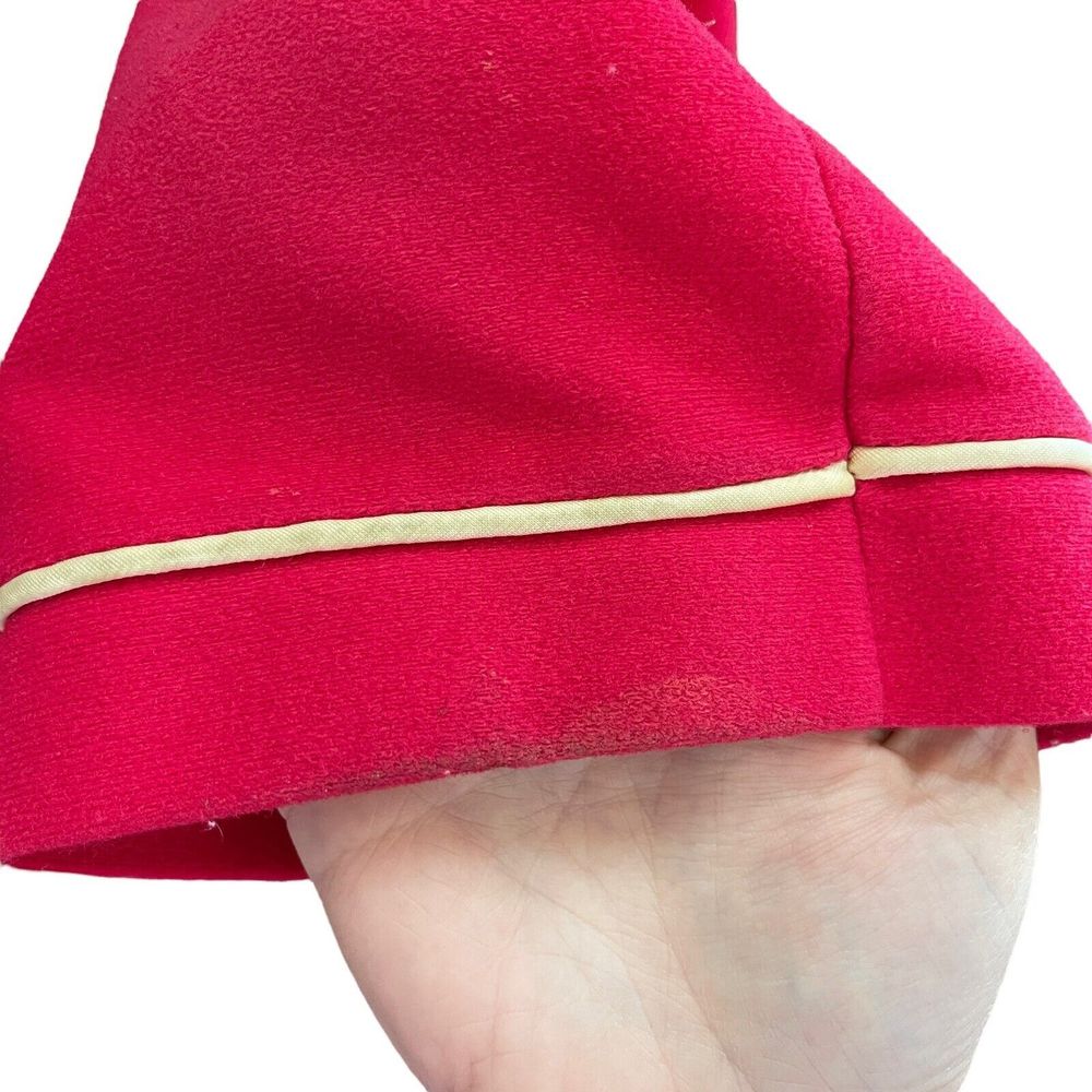 Vanity Fair Velour Raspberry Robe Size Small Vintage Bath Robe House Coat Womens - Picture 14 of 14